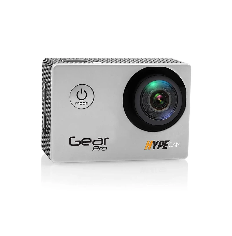 Gear Pro Sports Action 4K Camera Ultra Hd Wi-Fi Silver - Action Camera for Adventure and Travel