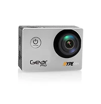 Gear Pro Sports Action 4K Camera Ultra Hd Wi-Fi Silver - Action Camera for Adventure and Travel