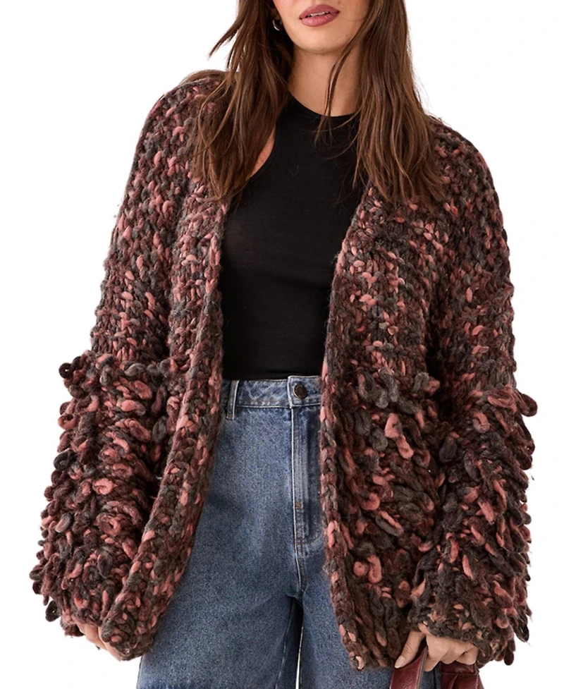 Nasty Gal Women's Extreme Loopy Cardigan
