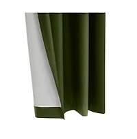 Thermaplus Alpine Blackout Premium Stylish and Functional Grommet Curtain Panel 52" x 95" Olive