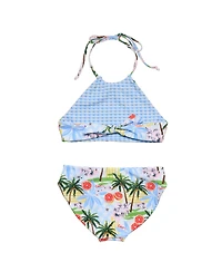 Snapper Rock Big Girls Ciao Paradiso Reversible Halter Bikini