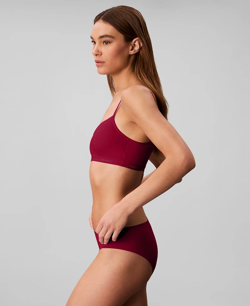 Calvin Klein Women's Form To Body Lightly Lined Bralette QF7554