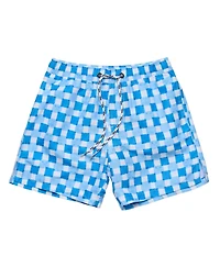 Snapper Rock Little Boys 4-20 Ocean Grid Swim Short