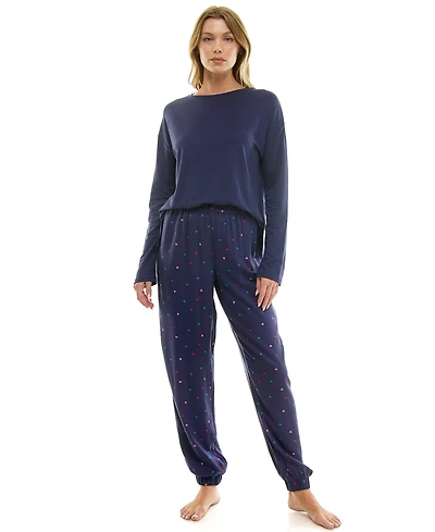 Roudelain Women's Contrast Waistband Joggers