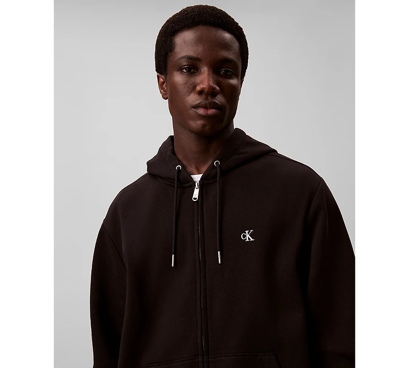Calvin Klein Men's Archive Logo Zip Hoodie
