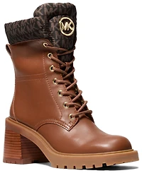 Michael Michael Kors Women's Cade Round Toe Heeled Booties
