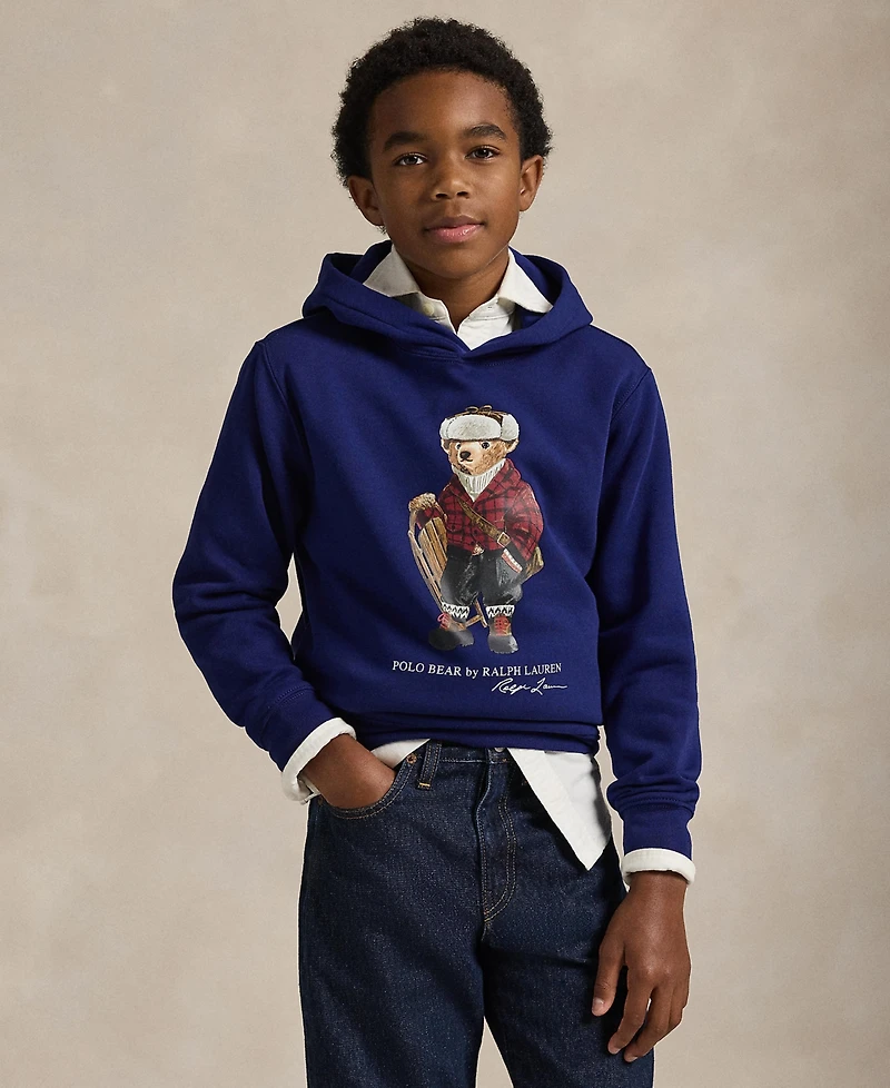 Polo Ralph Lauren Big Boys Bear Fleece Hoodie