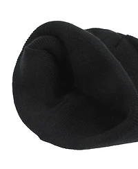 The Grinch Men's Embroidery Black Acrylic Yarn Standard Cuff Beanie