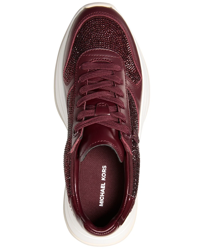 Michael Kors Women's Arla Almond Toe Trainer Shoes