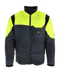 RefrigiWear Endurance Drive Cold Storage Jacket – -30°F Freezer Rated, Heavy-Duty, Reflective Accents