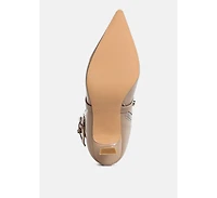 Jaunts Eyelets & Studs Harness Ankle Boots