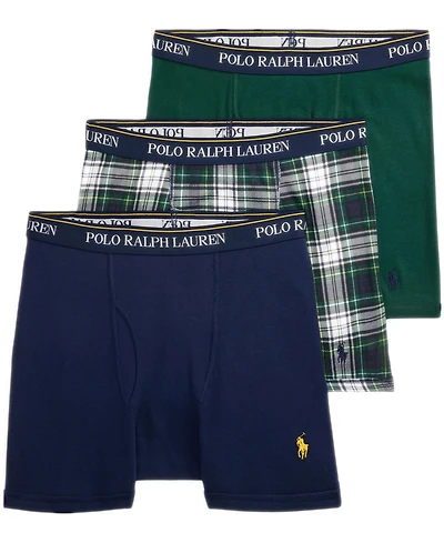 Polo Ralph Lauren Men's 3-Pack Classic Boxer Brief Set