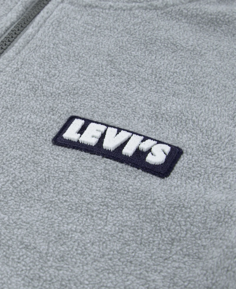 Levi's Boys 8-20 Solid Quarter-Zip Sweatshirt