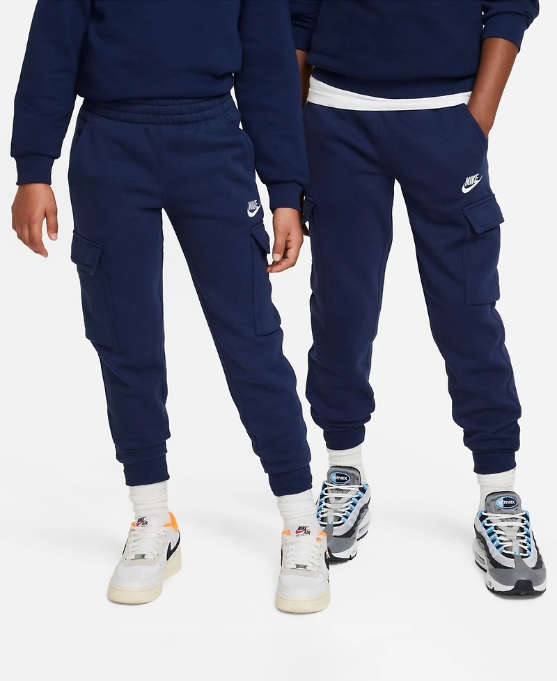 Nike Big Kids Sportswear Club Fleece Cargo Pants