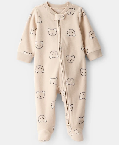 Carter's Baby Boys Bear Snug Fit Sleep and Play Pajama