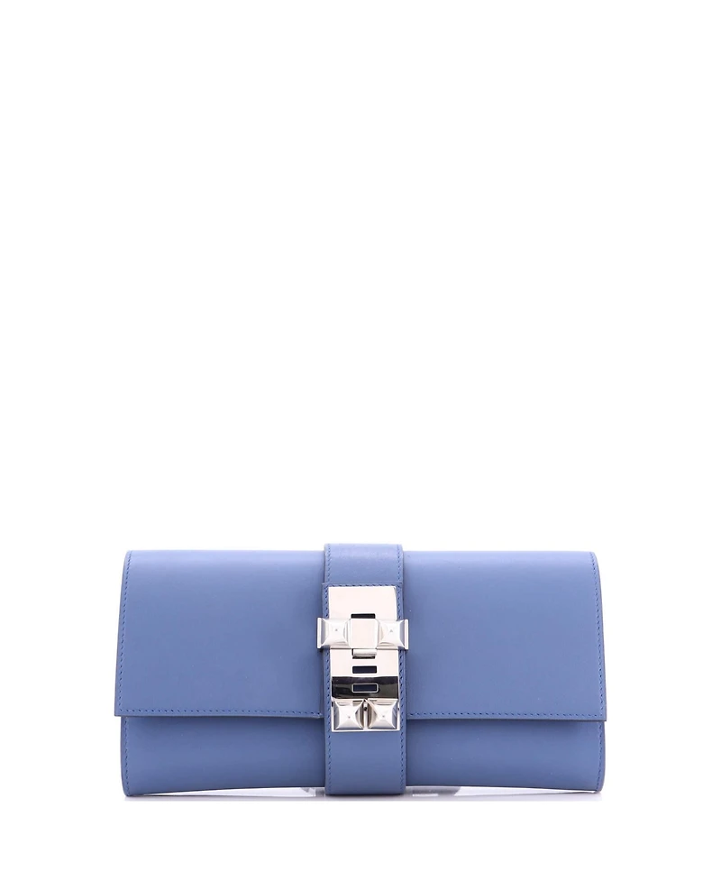 Pre-Owned Hermes 23 Medor Clutch Tadelakt