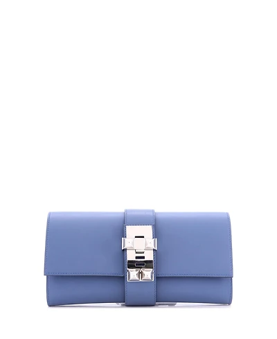 Pre-Owned Hermes 23 Medor Clutch Tadelakt