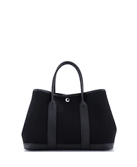 Pre-Owned Hermes 30 Garden Party Tote Toile and Leather