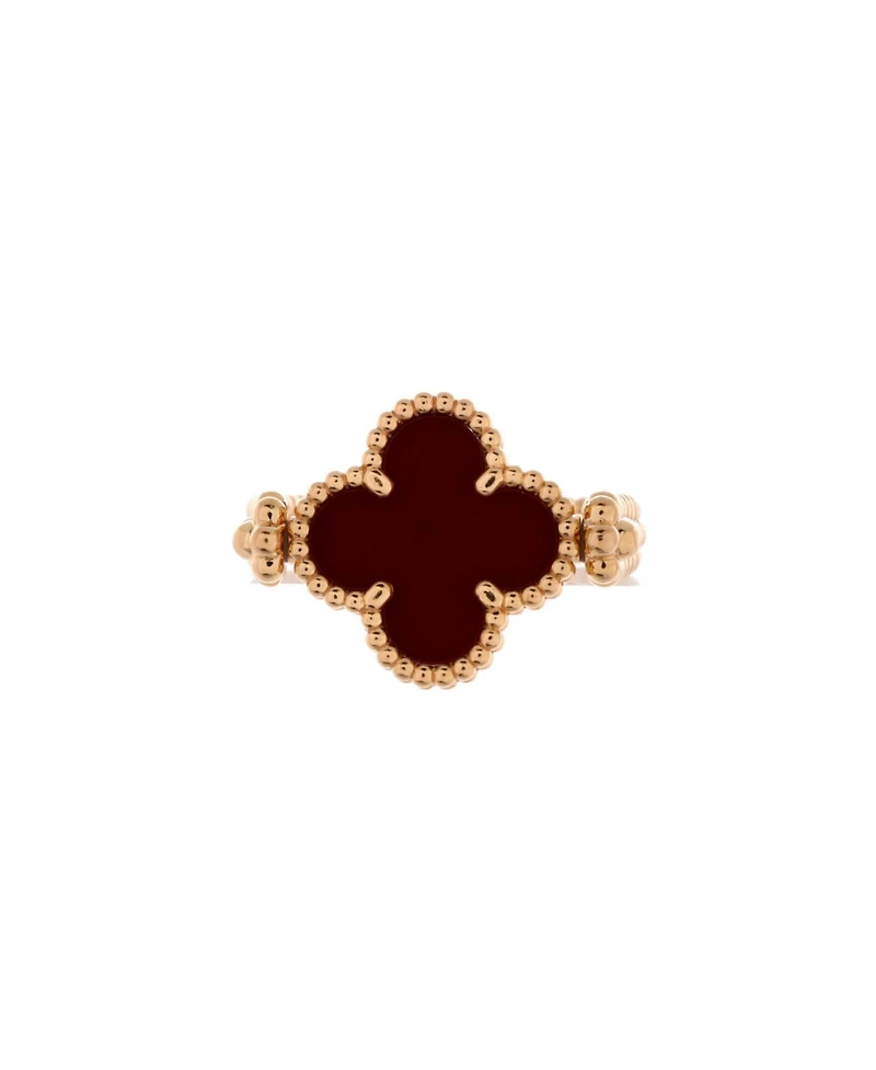 Pre-Owned Van Cleef & Arpels Vintage Alhambra Reversible Ring