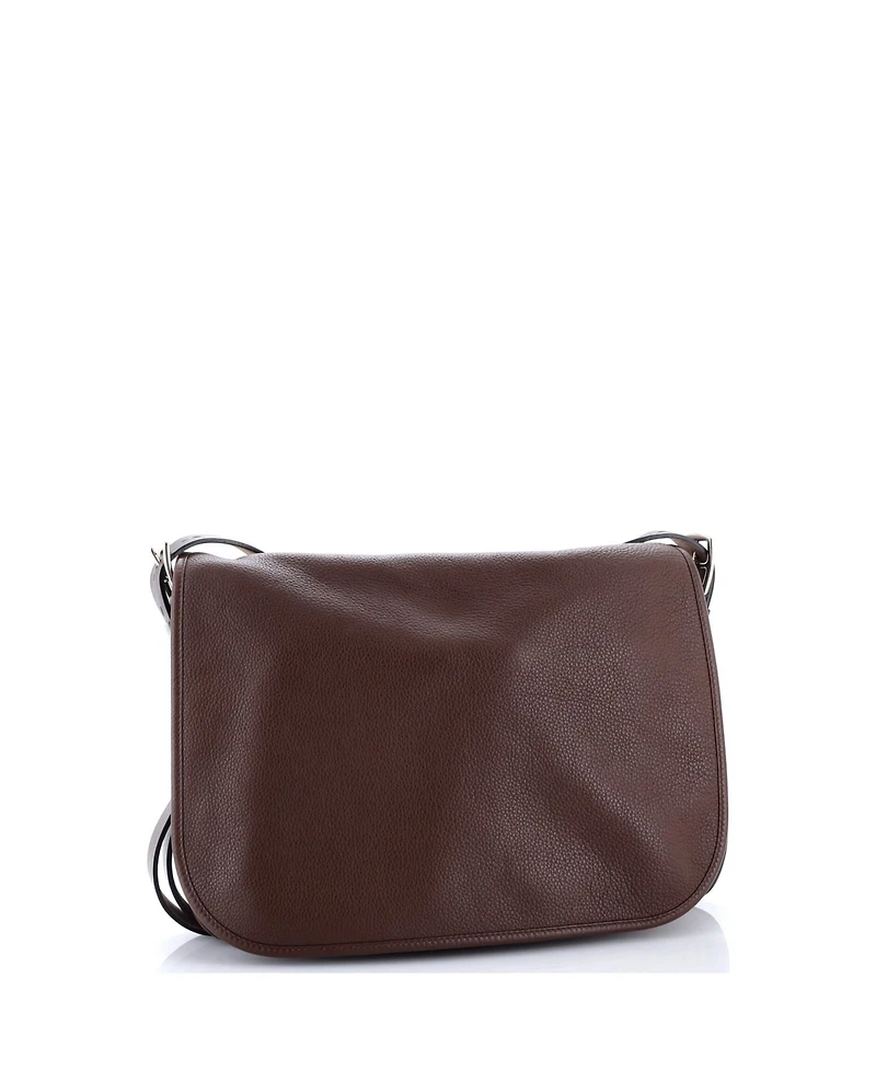 Pre-Owned Hermes 35 Barda Messenger Bag Clemence