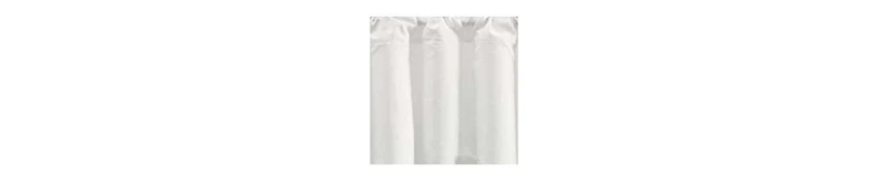 Ellis Stacey 3" Rod Pocket High Quality Fabric Solid Color Window Lined Filler Valance 42"x13" Ice Cream