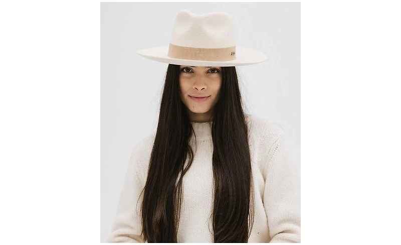 Holly Rancher Hat - Bold and Stylish Fedora with Suede Band