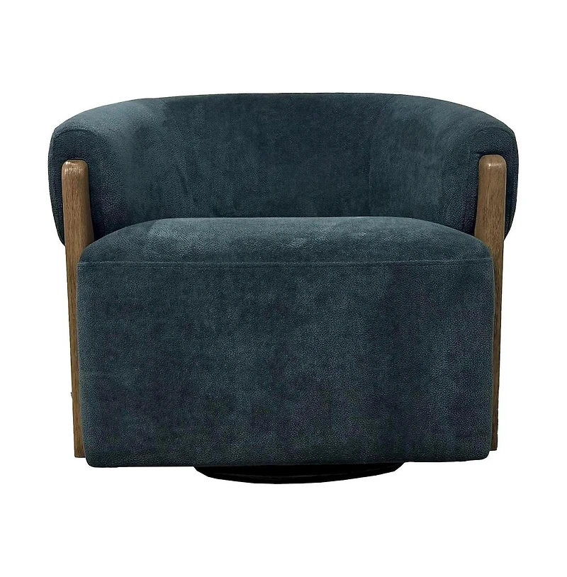 Parker Living Finley - Island Teal Swivel Accent Chair Two Pack