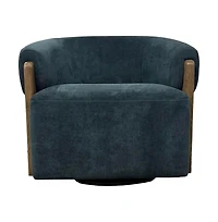 Parker Living Finley - Island Teal Swivel Accent Chair Two Pack