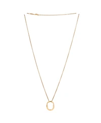 Pre-Owned Tiffany & Co. Lock Motif Pendant Necklace
