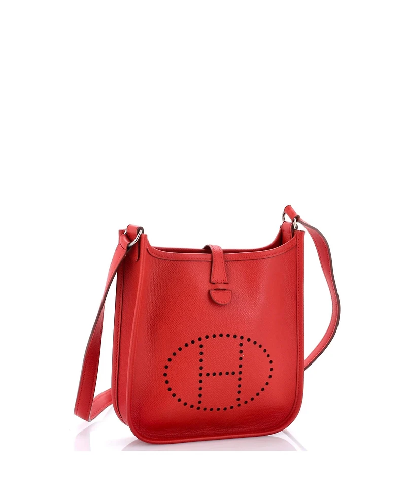 Pre-Owned Hermes Tpm Long Strap Evelyne Bag Epsom