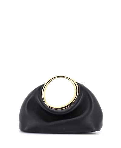 Pre-Owned Jacquemus Small Calino Ring Bag Leather