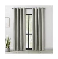 Thermaplus Alpine Blackout Premium Stylish and Functional Grommet Curtain Panel 52" x 95" Light Grey