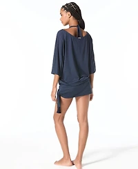 Michael Michael Kors Side-Tie Swim Cover-Up