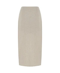 Women's Pencil Skirt with Slit