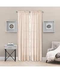 Ellis Curtain Portland Crushed Taffeta Rod Pocket Tailored Panel - 48x84
