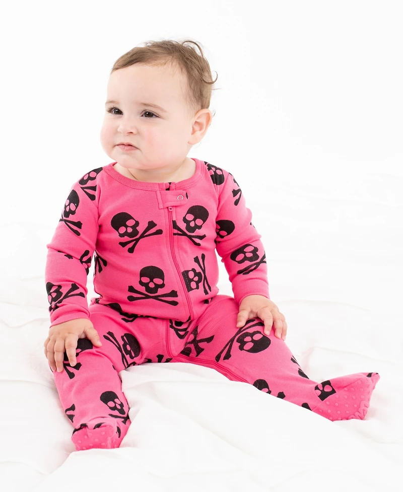 Leveret Baby Footed Cotton Halloween Pajamas