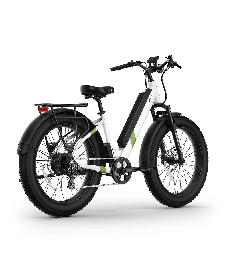 Niu BQi Fat Tire eBike w/ up to 60 miles Max Operating Range and 28 Mph Max Speed