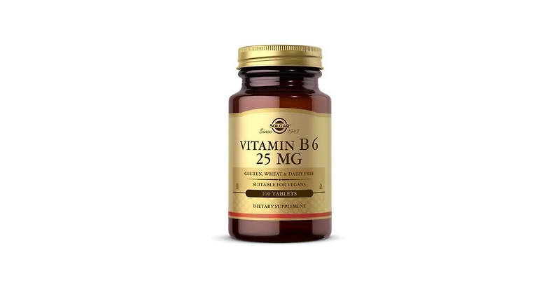 Solgar Vitamin B6 ,25 mg ,100 Tabs