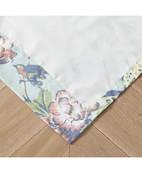 Pavona Enchanted Garden Curtain with Tie Backs 84" x 42" by Greenland Home Fashions