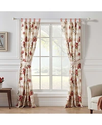 Wheatly Farmhouse Gingham Blackout Curtain Panels Pair 48" x 84" by Greenland Home Fashion