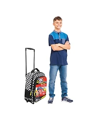 Cars Pixar Cars Lightning McQueen 95 16" Rolling Travel Backpack
