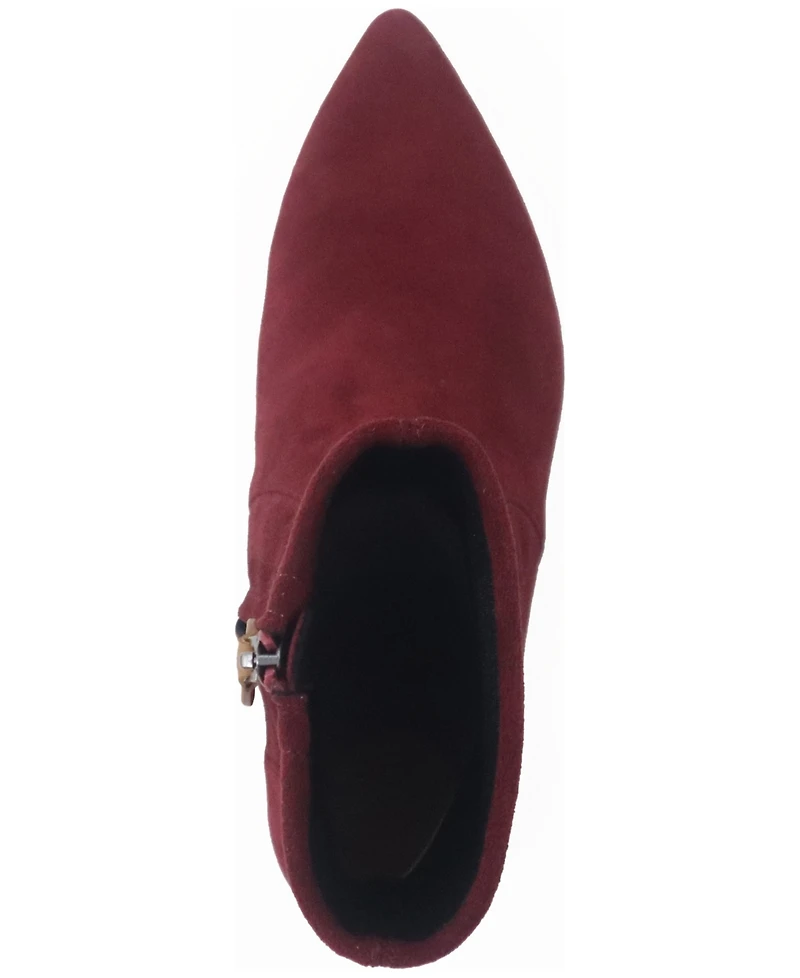 Gentle Souls Women's Gallway Pointy Toe Suede Booties