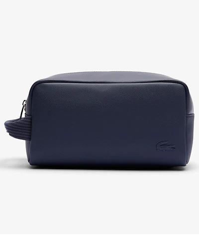Lacoste Men's Solid Toilet Kit
