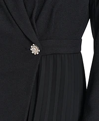 Vince Camuto Women's Collared Long-Sleeve Dress
