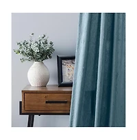 Ellis Curtain Portland Crushed Taffeta Rod Pocket Tailored Panel - 48x63