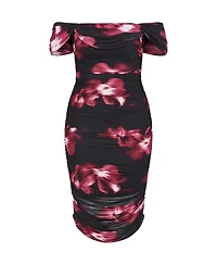 City Chic Women's Jazmin Print Dress