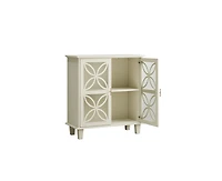 Casainc Freestanding Storage Cabinet With Tempered Glass Door