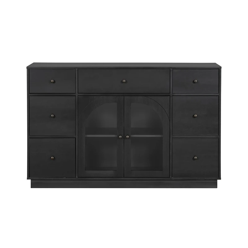 Storage Cabinet with 2 doors and 7 drawers