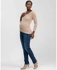 Pietro Brunelli Maternity Cool Girl Stretch Denim Jeans