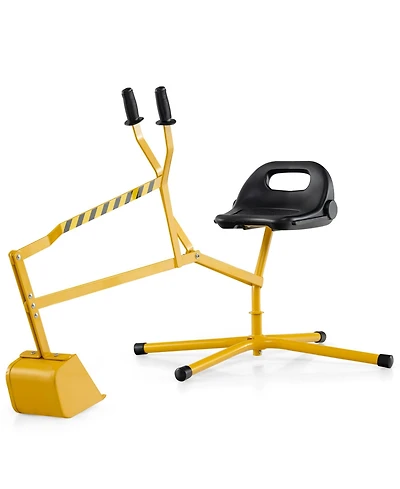 Sand Digger with 2-Handed Controls and Flexible Shovel for 3+ Years Old Kids